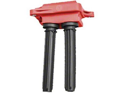 Ignition Coil; Red; Single (06-12 5.7L HEMI Charger; 2012 6.4L HEMI Charger)