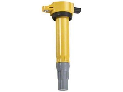 Ignition Coil; Yellow; Single (06-10 2.7L, 3.5L Charger)
