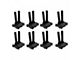 Ignition Coils; Black; Set of Eight (06-12 5.7L HEMI Charger; 2012 6.4L HEMI Charger)