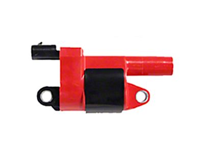 Ignition Coil; Red; Single (05-13 Corvette C6)