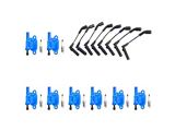 Ignition Coils with Spark Plugs and Wires; Blue (05-19 Corvette C6 & C7)