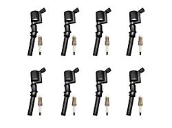 Ignition Coils; Black; Set of Eight (99-04 Mustang GT; 2000 Mustang Cobra R)