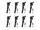 Ignition Coils; Black; Set of Eight (99-04 Mustang GT; 2000 Mustang Cobra R)