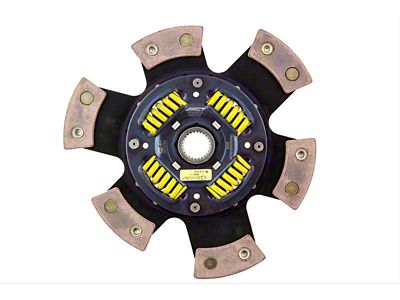 ACT 6 Pad Sprung Race Ceramic Disc; 26-Spline (99-13 Corvette C5 & C6, Excluding ZR1)