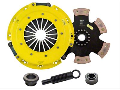 ACT HD/Race Rigid 6 Pad Ceramic Clutch Kit; 26-Spline (86-95 5.0L Mustang)