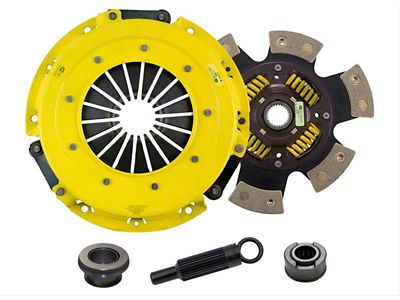 ACT HD/Race Sprung 6 Pad Ceramic Clutch Kit; 26-Spline (96-01 Mustang Cobra, GT)