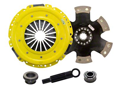 ACT HD/Race Rigid 6 Pad Ceramic Clutch Kit; 10-Spline (99-04 Mustang GT, Cobra)
