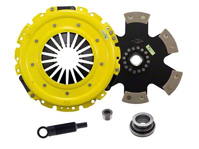 ACT HD/Race Rigid 6 Pad Ceramic Clutch Kit; 23-Spline (11-17 Mustang V6)