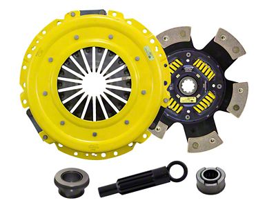 ACT HD/Race Sprung 6 Pad Ceramic Clutch Kit; 10-Spline (99-04 Mustang GT, Cobra)
