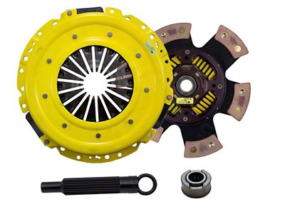 ACT HD/Race Sprung 6 Pad Ceramic Clutch Kit; 23-Spline (11-17 Mustang GT; 12-13 Mustang BOSS 302)