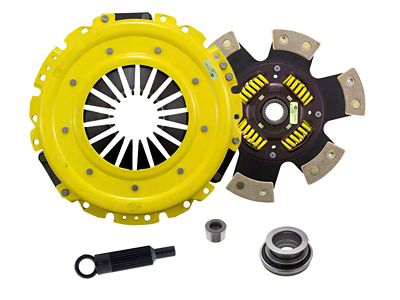 ACT HD/Race Sprung 6 Pad Ceramic Clutch Kit; 23-Spline (11-17 Mustang V6)