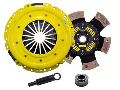 ACT HD/Race Sprung 6 Pad Ceramic Clutch Kit; 26-Spline (05-10 Mustang GT)