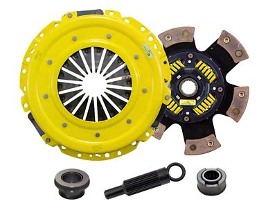 ACT HD/Race Sprung 6 Pad Ceramic Clutch Kit; 26-Spline (99-04 Mustang GT, Cobra)