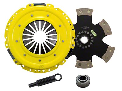 ACT Sport/Race Rigid 6 Pad Ceramic Clutch Kit; 26-Spline (05-10 Mustang GT)