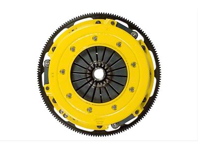 ACT Twin Disc HD Street Organic Clutch Kit with 6-Bolt Flywheel; 26-Spline (96-10 Mustang Cobra, GT)