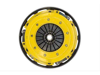 ACT Twin Disc MaXX XT Street Organic Clutch Kit with 6-Bolt Flywheel; 10-Spline (96-10 Mustang Cobra, GT)