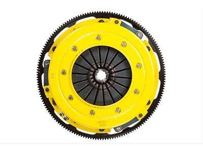 ACT Twin Disc XT Race Ceramic Clutch Kit with 6-Bolt Flywheel; 10-Spline (96-10 Mustang Cobra, GT)