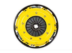 ACT Twin Disc XT Race Ceramic Clutch Kit with 8-Bolt Flywheel; 10-Spline (96-10 Mustang Cobra, GT)