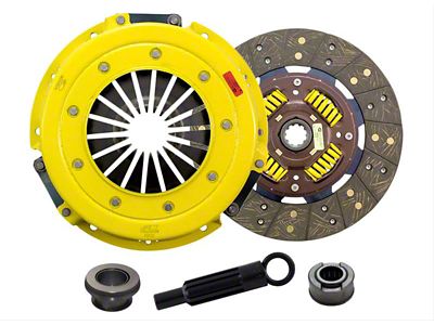 ACT XT/Perf Street Sprung Organic Clutch Kit; 10-Spline (86-95 5.0L Mustang)