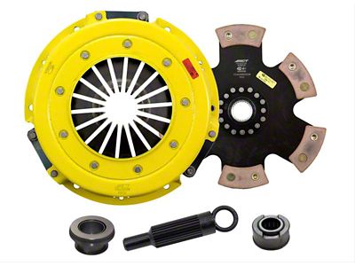 ACT XT/Race Rigid 6 Pad Ceramic Clutch Kit; 26-Spline (86-95 5.0L Mustang)