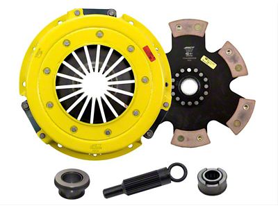 ACT XT/Race Rigid 6 Pad Ceramic Clutch Kit; 26-Spline (96-01 Mustang Cobra, GT)