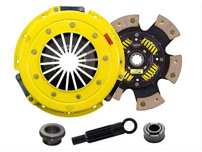 ACT XT/Race Sprung 6 Pad Ceramic Clutch Kit; 10-Spline (86-95 5.0L Mustang)