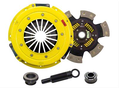 ACT XT/Race Sprung 6 Pad Ceramic Clutch Kit; 26-Spline (86-95 5.0L Mustang)