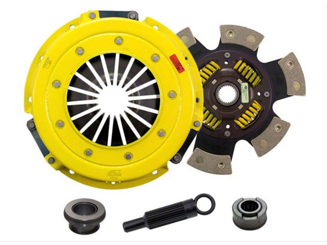 ACT XT/Race Sprung 6 Pad Ceramic Clutch Kit; 26-Spline (96-01 Mustang Cobra, GT)