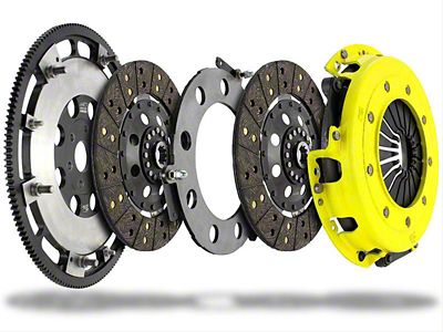 ACT Twin Disc HD Race Ceramic Clutch Kit; 23-Spline (11-17 Mustang GT)