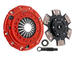 Action Clutch Stage 3 MIBA Ceramic 6 Puck Disc Clutch Kit; 10-Spline (05-10 Mustang GT)