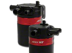 ADD W1 Twister Baffled Oil Catch Can Kit V3; Red Ring (15-23 V8 HEMI Charger, Excluding 6.2L HEMI)