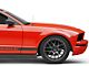 SpeedForm Adjustable Length Fixed Antenna; Chrome (79-09 Mustang)