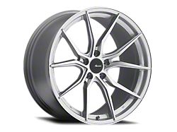 Advanti Hybris Machine Face Silver Wheel; 19x8.5; 35mm Offset (05-09 Mustang)