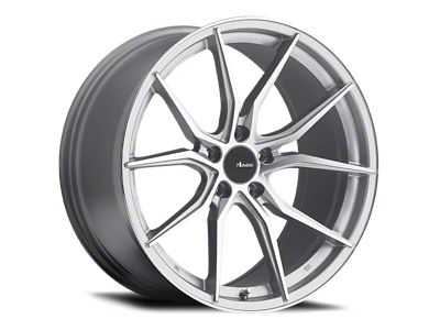 Advanti Hybris Machine Face Silver Wheel; 19x8.5; 35mm Offset (05-09 Mustang)