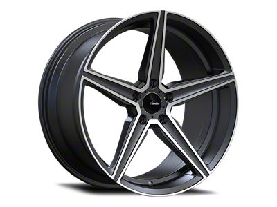 Advanti Cammino Matte Gray Machined Wheel; Rear Only; 20x10 (06-10 RWD Charger)