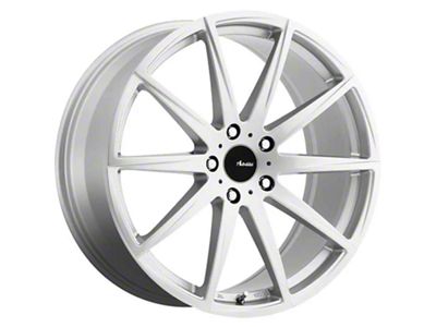 Advanti Dieci Bright Silver Wheel; Rear Only; 20x10 (21-24 Mustang Mach-E)