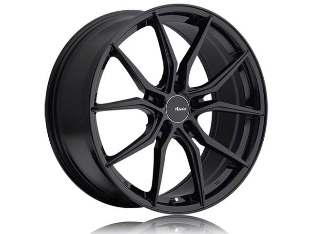 Advanti Hybris Gloss Black Wheel; 18x8 (21-24 Mustang Mach-E, Excluding GT)