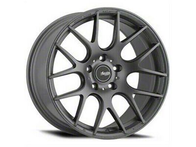 Advanti Vigoroso V1 Matte Gray Wheel; 18x8.5; 43mm Offset (21-25 Mustang Mach-E, Excluding GT)