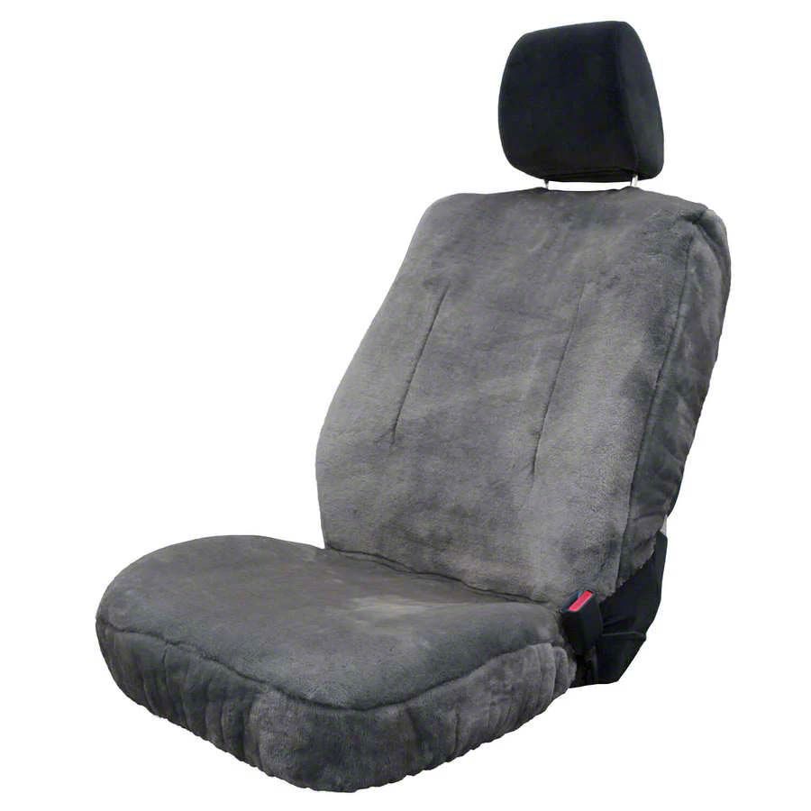 SeatCoverShop PU Leather 4pc Front Seat Covers – Padded, Airbag Safe, Fit INFINITI Low Back Bucket Seats