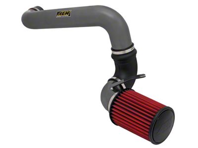 AEM Induction Brute Force Cold Air Intake; Gunmetal Gray (08-10 6.1L HEMI Challenger; 09-17 5.7L HEMI Challenger w/o Shaker Hood)