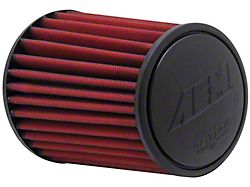 AEM Induction DryFlow Air Filter; 3.25-Inch Inlet / 7-Inch Length (Universal; Some Adaptation May Be Required)