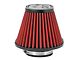AEM Induction DryFlow Air Filter; 3.50-Inch Inlet / 5.50-Inch Length (Universal; Some Adaptation May Be Required)