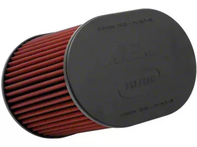 AEM Induction DryFlow Air Filter; 5-Inch Inlet / 7-Inch Length (Universal; Some Adaptation May Be Required)