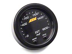 AEM Electronics X-Series Boost Pressure Gauge; Electrical (Universal; Some Adaptation May Be Required)