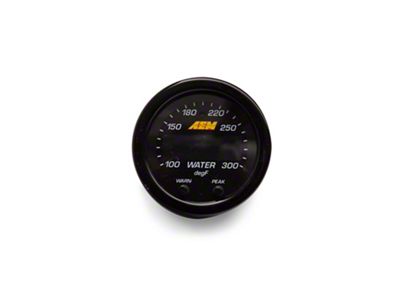 AEM Electronics X-Series Temperature Gauge; Electrical (Universal; Some Adaptation May Be Required)