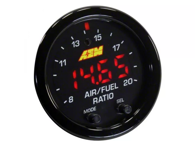 AEM Electronics X-Series Wideband UEGO AFR Sensor Controller Gauge (Universal; Some Adaptation May Be Required)