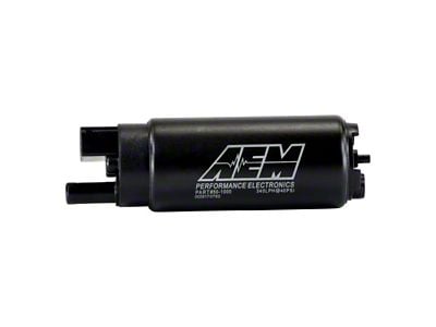 AEM Electronics 340LPH High Flow In-Tank Fuel Pump; Offset Inlet (Universal; Some Adaptation May Be Required)