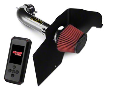AEM Gunmetal Brute Force Cold Air Intake and VMP Rev-X Tuner (15-17 Mustang GT Stock or w/ Bolt-On Mods)