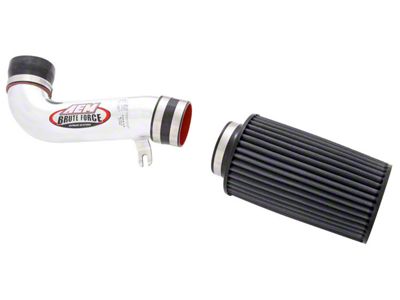 AEM Induction Brute Force Cold Air Intake; Polished (87-93 5.0L Mustang)