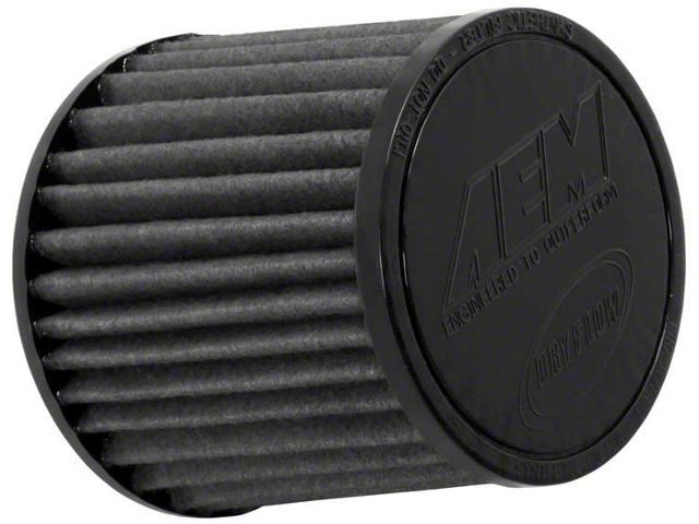 AEM Induction Brute Force DryFlow Air Filter; 2.75-Inch Inlet / 5-Inch Length (Universal; Some Adaptation May Be Required)